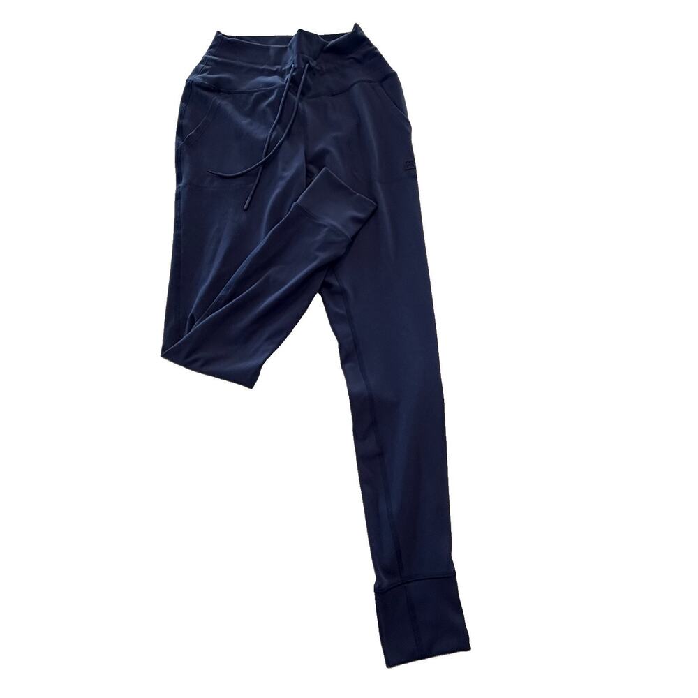 Avalanche Outdoor Supply Womens Small Navy Blue Jogger Leggings Stretch Pockets